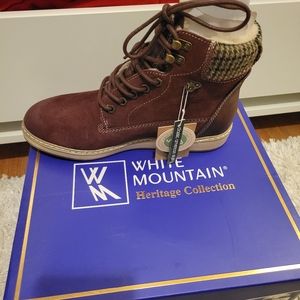 Brand New White Mountain Boots
